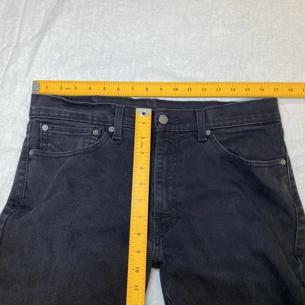 Levis 511 Jeans Mens 34x34 Black Slim Fit‎ Stretch Denim Pants
